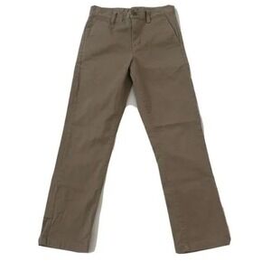 RVCA Week-End Chino Pants Mens Taupe Brown Slim Straight Stretch Trousers 28 x30